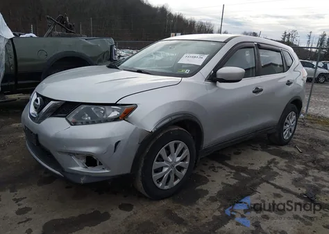 2016 Nissan Rogue S from USA, damaged, VIN KNMAT2MV3GP650942